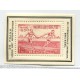 BELGICA 1950 Yv. TIPO BLOQUE 29 NUEVO 50 EUROS CON RESELLO NEGRO RARO