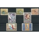 BELGICA 1959 Yv. 1114/20 SERIE DE ESTAMPILLAS NUEVAS MINT 15 EUROS TUBERCULOSIS MEDICINA