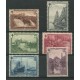 BELGICA 1929 Yv. 293/8 SERIE DE ESTAMPILLAS NUEVAS TUBERCULOSIS MEDICINA 45 EUROS