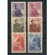 BELGICA 1960 Yv. 1125/30 SERIE DE ESTAMPILLAS NUEVAS MINT 77,5 EUROS