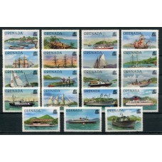 BARCOS GRENADA SERIE COMPLETA DE ESTAMPILLAS MINT