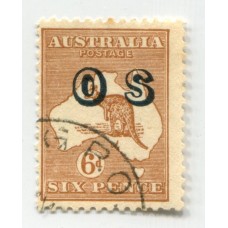 AUSTRALIA SERVICIO OFICIAL Yv. 059 ESTAMPILLA USADA 40 EUROS