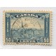 CANADA 1930 Yv. 154 ESTAMPILLA USADA 22 Euros