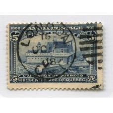 CANADA 1908 Yv. 88 ESTAMPILLA USADA 35 Euros