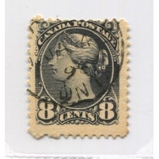 CANADA 1870 Yv. 33 ESTAMPILLA USADA 6 Euros