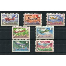 AVIONES AFGANISTAN SERIE COMPLETA DE ESTAMPILLAS MINT