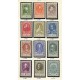 BELGICA 1952 Yv. 880/91 SERIE COMPLETA DE ESTAMPILLAS NUEVAS MINT 305 EUROS