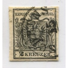 AUSTRIA 1850 YVERT 2 MUY BUEN EJEMPLAR 100 EUROS