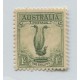 AUSTRALIA 1932 Yv. 088 ESTAMPILLA NUEVA MINT PAJARO 75 EUROS