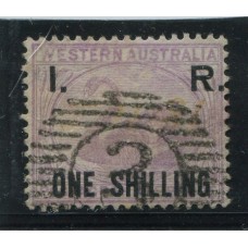 AUSTRALIA WESTERN 1892 Yv. FP 5 RARISIMA ESTAMPILLA USADA DE ESTUPENDDA CALIDAD 250 EUROS