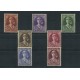 BELGICA 1931 Yv. 326/32 SERIE DE ESTAMPILLAS NUEVAS CON GOMA TUBERCULOSIS MEDICINA 85 EUROS