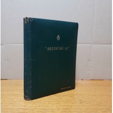 ARGENTINA LIBRO PARA OBSEQUIO 1962 COMPLETO CON LAS SERIES Y PAREJAS SIN DENTAR + GRAN CANTIDAD DE ENSAYOS EN CUADROS Y HOJAS BLOQUES EN PAPEL FILIGRANADO Y ENGOMADO TODO EN PERFECTO ESTADO MUY LINDO Y RARO.