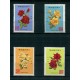 CHINA SERIE COMPLETA DE ESTAMPILLAS MINT ROSAS FLORES