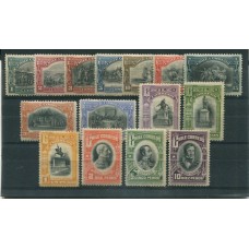 CHILE 1910 SERIE COMPLETA DE ESTAMPILLAS NUEVAS CON GOMA 235 EUROS