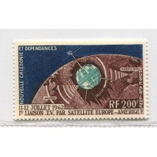 ESPACIO COHETERIA NUEVA CALEDONIA 1962 ESTAMPILLA MINT COMPLETA 36 EUROS