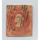 CHILE 1856 Yv. 5 ESTAMPILLA COLON IMPRESIÓN DE SANTIAGO COLOR BERMELLON EN CATALOGO CHILENO ES LA NUMERO 9G