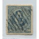 CHILE 1901 Yv. TELEGRAFO 14 ESTAMPILLA DENTADO 14 RARA 60 EUROS CON MATASELLO MUDO