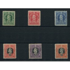 CHILE 1901 Yv. 42/7 SERIE COMPLETA DE ESTAMPILLAS NUEVAS CON GOMA VARIAS MINT