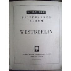 ALEMANIA BERLIN 1948/76 MUY BONITA COLECCIÓN EN HOJAS DE ÁLBUM SCHAUBEK CON BUENA CANTIDAD DE ESTAMPILLAS Y SERIES COMPLETAS, LINDO LOTE DE FILATELIA QUE SUMA 1.350 EUROS DE UN VIEJO CATALOGO.