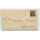ARGENTINA 1867 GJ 6 CORRIENTES CARTA DESDE EMPEDRADO CON FECHA 17/2/1869 HERMOSA TIPO 8 DE LA PLANCHA U$ 210