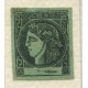 ARGENTINA 1864 GJ 4 CORRIENTES VERDE AMARILLO NUEVA GOMA TIPO 4 DE LA PLANCHA U$ 82