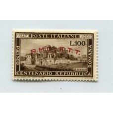 ITALIA OCUPACION ALIADA DE TRIESTE 1949 Yv. 37 ESTAMPILLA NUEVA MINT 56 EUROS