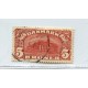 DINAMARCA 1913 Yv. 84 ESTAMPILLA USADA DE LUJO 160 EUROS