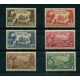 COLONIAS FRANCESAS GUYANA 1935 Yv. 137/42 SERIE COMPLETA DE ESTAMPILLAS NUEVAS CON GOMA 53 EUROS