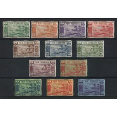 COLONIAS INGLESAS NEW HEBRIDES 1938 SERIE COMPLETA DE ESTAMPILLAS NUEVAS CON GOMA ESTUPENDA CALIDAD, RARA 280 EUROS