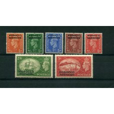 COLONIAS INGLESAS MOROCCO Yv. 56/66 SERIE COMPLETA DE ESTAMPILLAS NUEVAS MINT