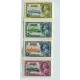 COLONIAS INGLESAS RHODESIA DEL NORTE 1935 Yv. 18/21 SERIE COMPLETA DE ESTAMPILLAS NUEVAS