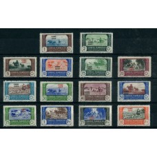 COLONIAS ESPAÑOLAS CABO JUBY 1945 Yv. 120/33 SERIE COMPLETA DE ESTAMPILLAS MINT FAUNA 35 EUROS