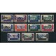 COLONIAS ESPAÑOLAS MARRUECOS 1948 Yv. 360/70 SERIE COMPLETA DE ESTAMPILLAS MINT FAUNA TRENES BARCOS