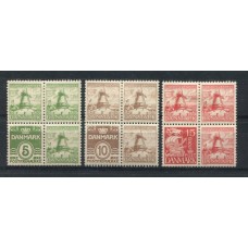 DINAMARCA 1937 SERIE COMPLETA DE ESTAMPILLAS SE-TENANT EN CUADROS MI. H10/2 SON 235 EUROS