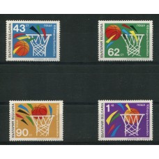 DEPORTES BASKET SERIE COMPLETA DE ESTAMPILLAS MINT