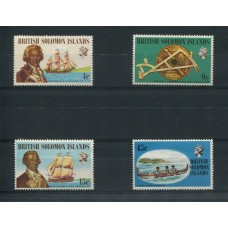 COLONIAS INGLESAS SOLOMON Yv. 209/17 SERIE COMPLETA DE ESTAMPILLAS NUEVAS MINT BARCOS