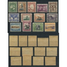 COLONIAS INGLESAS SIERRA LEONE 1933 SERIE COMPLETA DE ESTAMPILLAS NUEVAS CON GOMA DE ESTUPENDA CALIDAD, RARISIMA 1100 EUROS