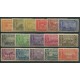 COLONIAS INGLESAS BAHAMAS 1948 Yv. 121/36 SERIE COMPLETA DE ESTAMPILLAS NUEVAS BARCOS AVIONES 75 EUROS