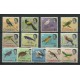 COLONIAS INGLESAS GAMBIA 1963 SERIE COMPLETA DE ESTAMPILLAS NUEVAS MINT AVES PAJAROS 110 EUROS