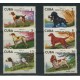 CUBA 1976 Yv. 1904/9 SERIE COMPLETA DE ESTAMPILLAS MINT PERROS