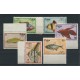 CUBA 1977 Yv. 1993/8 SERIE COMPLETA DE ESTAMPILLAS MINT FAUNA MARINA PECES