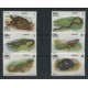 CUBA 1982 Yv. 2369/74 SERIE COMPLETA DE ESTAMPILLAS MINT FAUNA SALVAJE REPTILES TORTUGA