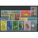 COLONIAS INGLESAS St. VINCENT Yv. 207/21 SERIE COMPLETA DE ESTAMPILLAS FLORES AVES BARRCOS MINT 63 EUROS