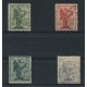 COLONIAS ITALIANAS LIBIA 1922 SERIE COMPLETA USADA SASSONE 35 EUROS