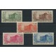 COLONIAS FRANCESAS INDIA 1939 Yv. 118/22 SERIE COMPLETA DE ESTAMPILLAS NUEVAS CON GOMA 39 EUROS