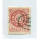 ARGENTINA 1864 GJ 15 ESTAMPILLA ESCUDITO "C" ESTRECHA U$ 33