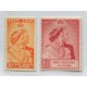 COLONIAS INGLESAS KENYA TANGANYIKA y UGANDA 1948 Yv. 73/4 SERIE COMPLETA DE ESTAMPILLAS NUEVAS CON GOMA, HERMOSA CALIDAD