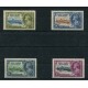 COLONIAS INGLESAS KENYA UGANDA TANGANYIKA 1935 SERIE COMPLETA DE ESTAMPILLAS NUEVAS CON GOMA