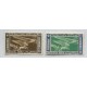 COLONIAS ITALIANAS TRIPOLITANIA 1933 Yv. AEREO 37/8 SERIE COMPLETA DE ESTAMPILLAS MINT DE LUJO 72 Euros