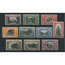 COLONIAS INGLESAS SANTA HELENA 1934 Yv. 79/88 SERIE COMPLETA DE ESTAMPILLAS NUEVAS CON GOMA DE MUY BUENA CALIDAD Y RARA 550 EUROS